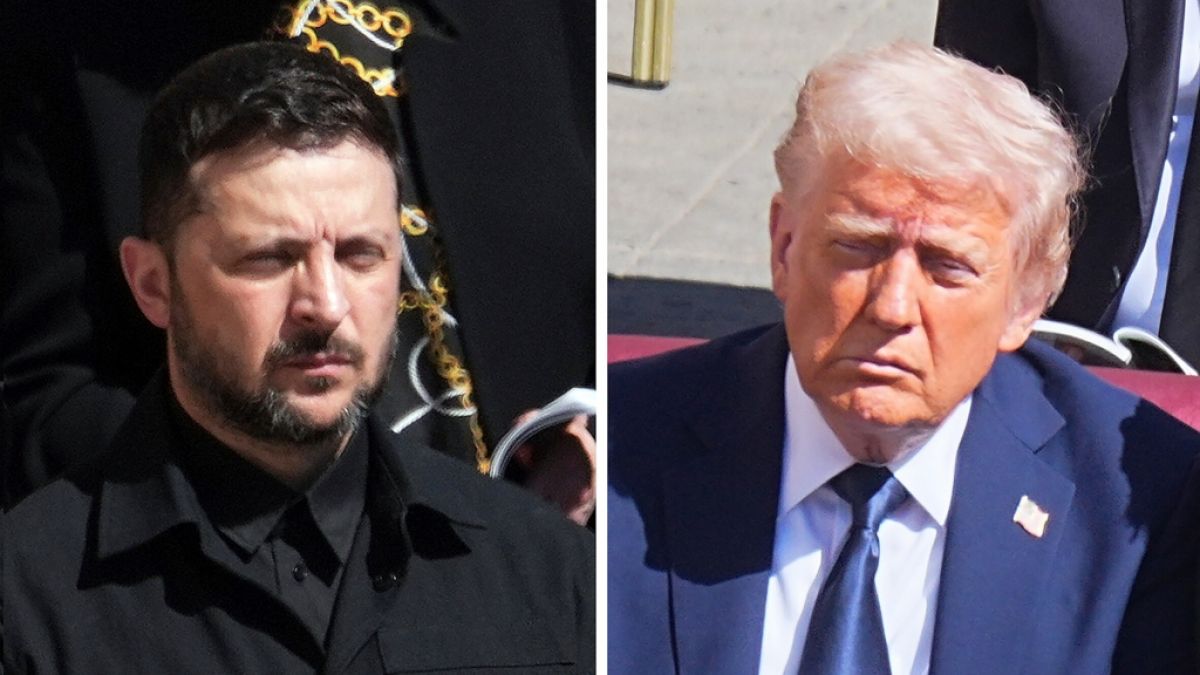 Donald Trump und Wolodymyr Selenskyj trafen sich am Rande der Papst-Beerdigung, um über die Zukunft der Ukraine zu verhandeln. Donald Trump und Wolodymyr Selenskyj trafen sich am Rande der Papst-Beerdigung, um über die Zukunft der Ukraine zu verhandeln. (Foto)