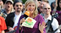 Andrea Kiewel feiert am 4. Mai 2025 den Auftakt zu 40 Jahren 