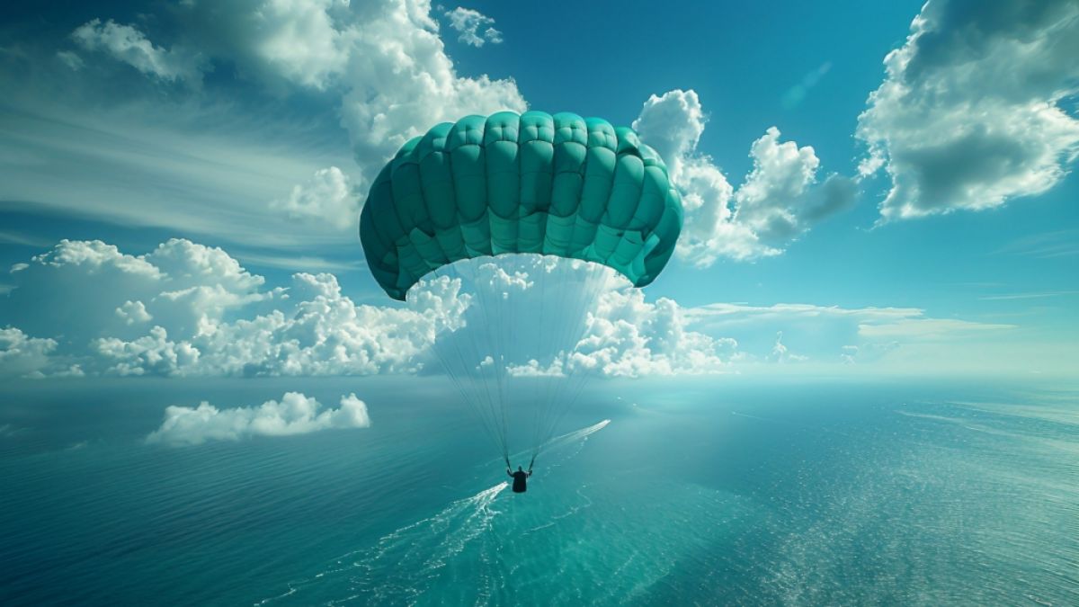 Ein Fallschirmsprung in England endete für eine erfahrene Springerin tödlich. Das Ereignis wirft Fragen auf (Symbolbild). (Foto)