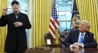 Elon Musk (links) ist mittlerweile Dauergast im Weißen Haus.