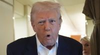 Donald Trump flippte vor laufender Kamera aus.
