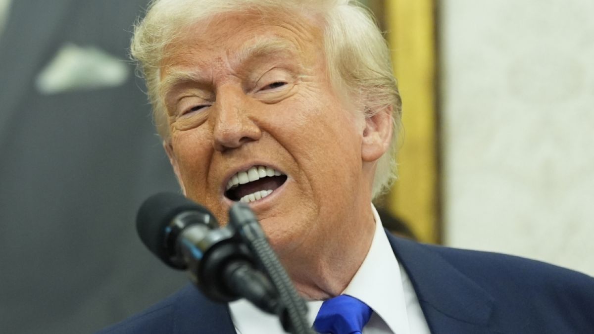 Donald Trump glaubt: Sein Papst-Bild kam bei Katholiken gut an. (Foto)