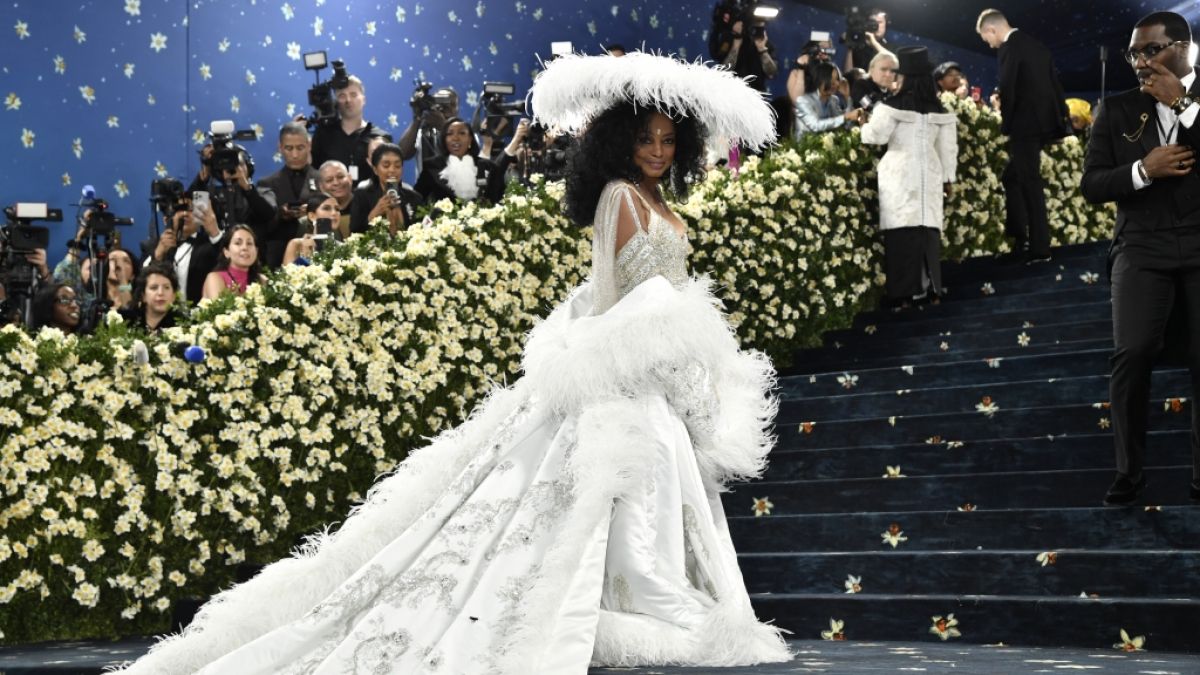 Diana Ross bei der Met Gala 2025. Diana Ross bei der Met Gala 2025. (Foto)