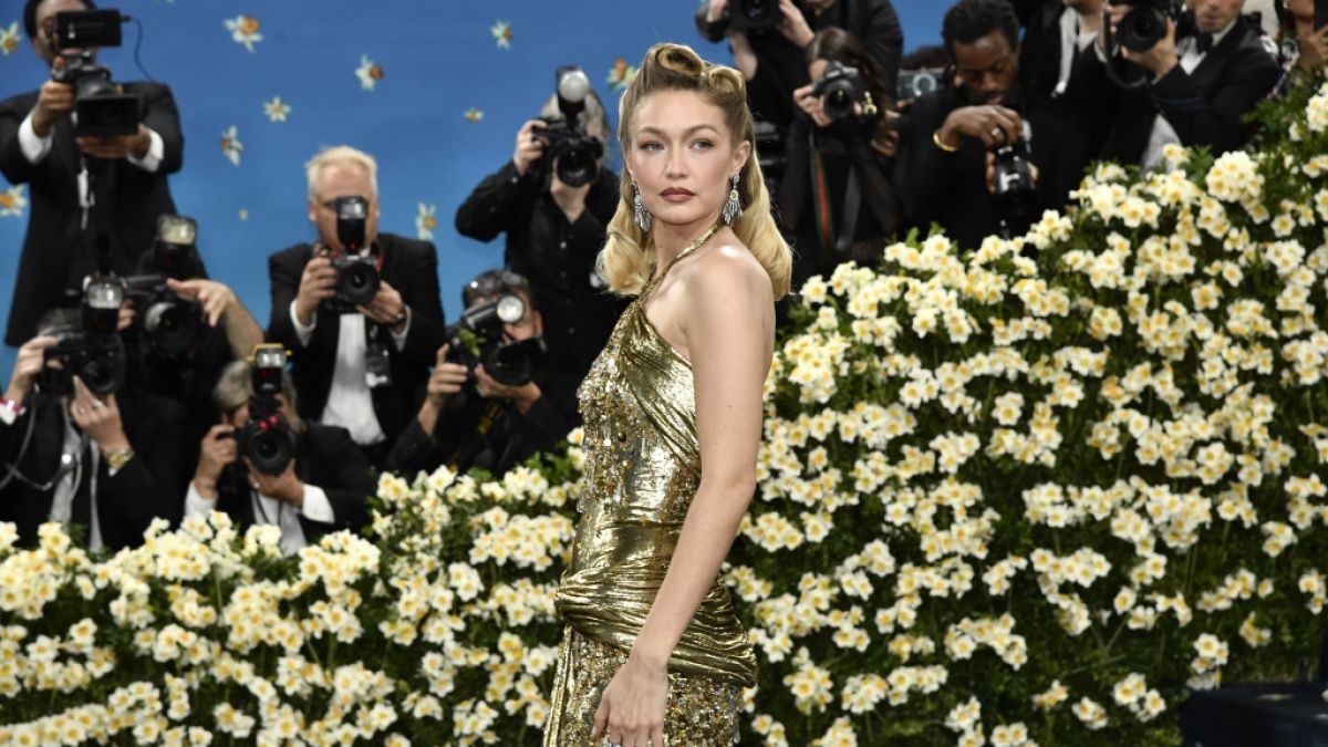 Gigi Hadid bei der Met Gala 2025. Gigi Hadid bei der Met Gala 2025. (Foto)