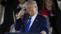Donald Trump gab sich vor seinem Treffen mit Kanada-Premier Mark Carney betont planlos.