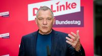 Jan van Aken ist seit Oktober 2024 Linken-Parteivorsitzender.