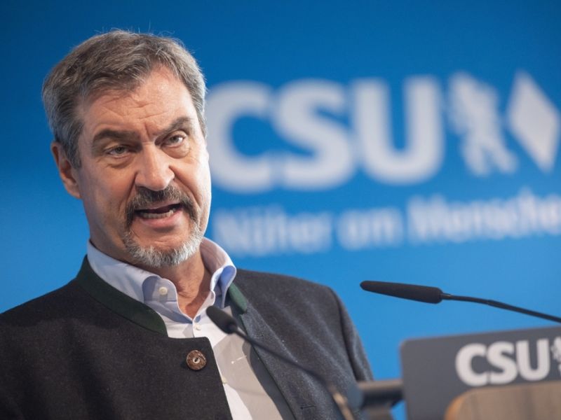 Markus Söder News: Söder stellt deutsche Teilnahme am ESC infrage