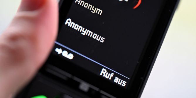 Fiese Masche per Telefon