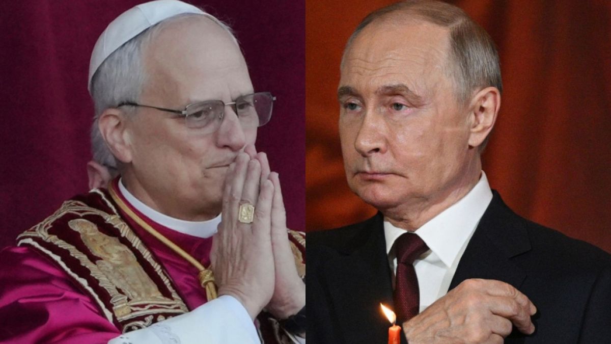 Papst Leo XIV. bekam kurz nach seiner Wahl zum Kirchenoberhaupt eine Botschaft von Wladimir Putin. Papst Leo XIV. bekam kurz nach seiner Wahl zum Kirchenoberhaupt eine Botschaft von Wladimir Putin. (Foto)