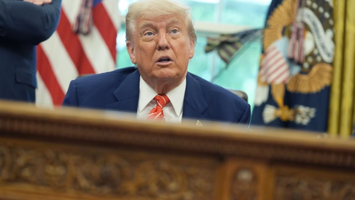 Donald Trump steht erneut in der Kritik wegen seiner Grönland-Politik. (Foto)