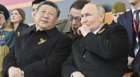 Xi Jinping und Wladimir Putin bei der Siegesparade in Moskau.