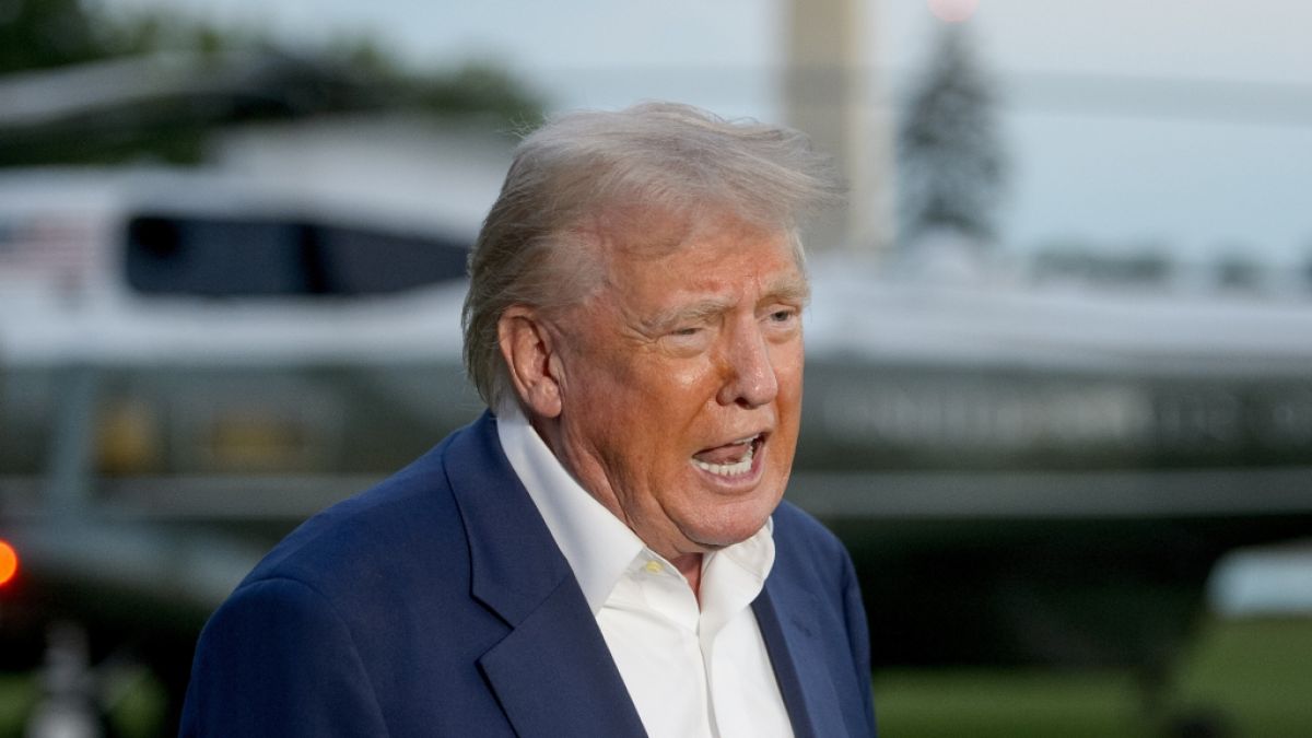 Donald Trump hat einen regelrechten Zusammenbruch seiner Zustimmungswerte erlitten. Donald Trump hat einen regelrechten Zusammenbruch seiner Zustimmungswerte erlitten. (Foto)