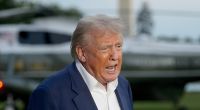 Donald Trump hat einen regelrechten Zusammenbruch seiner Zustimmungswerte erlitten.