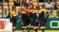 Die deutsche Eishockey-Nationalmannschaft konnte bei der WM einen Sieg über Kasachstan feiern.