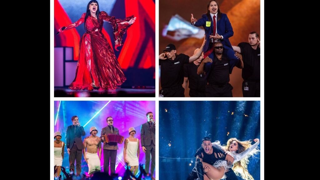 Albanien, Estland, Schweden, Spanien - nur eine Auswahl der Bühnenkracher im ESC-Finale 2025. Unsere Fotostrecke zeigt die Stars und Inszenierungen des 69. Eurovision Song Contests. (Foto)