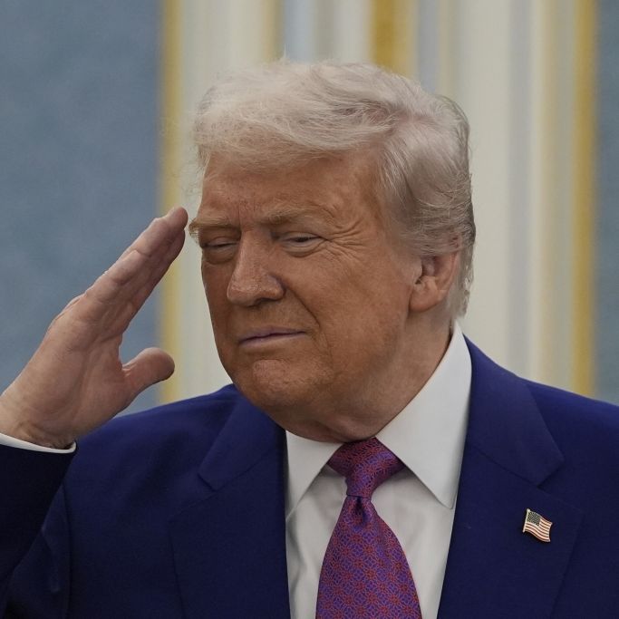 US-Präsident bekommt Lieblingssünde als Willkommensgruß