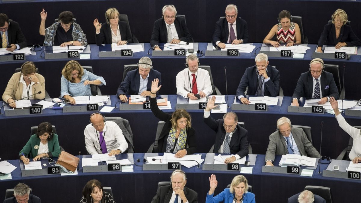 Im Europäischen Parlament wurde namentlich abgestimmt (Symbolbild). (Foto)