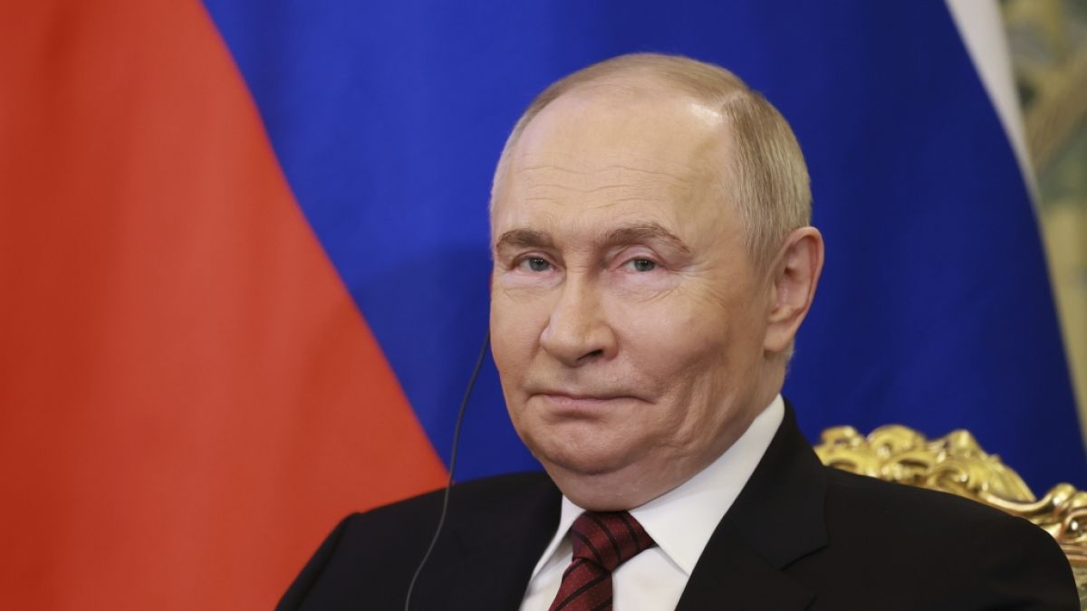 Wladimir Putin führt seit Februar 2022 Krieg gegen die Ukraine. (Foto)