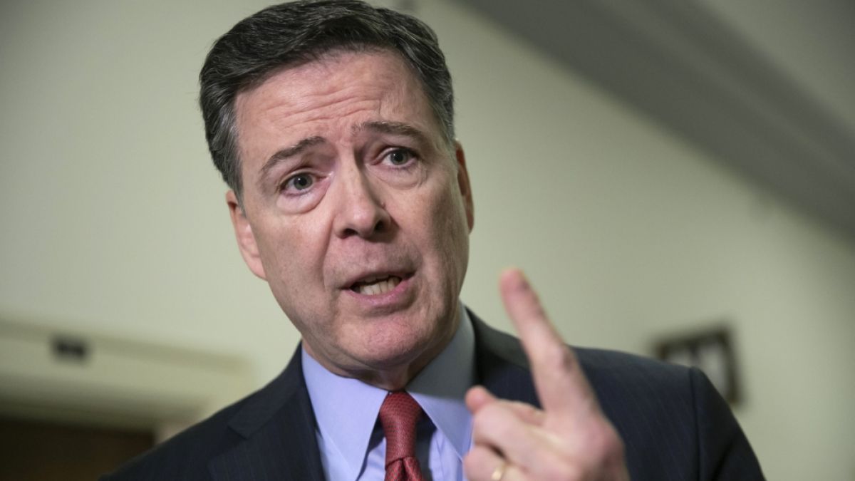 Ex-FBI-Chef James Comey sorgt mit einem Instagram-Beitrag für Wirbel. (Foto)