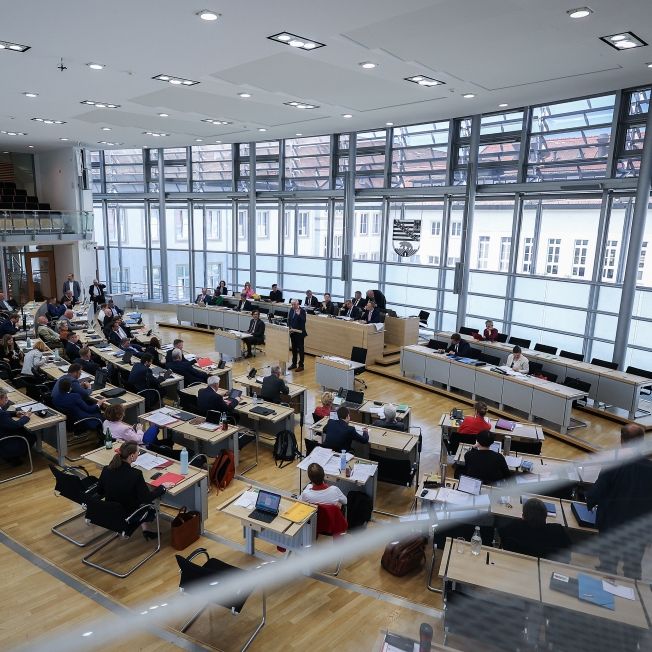 Im Landtag von Sachsen-Anhalt fand eine namentliche Abstimmung statt (Symbolbild).