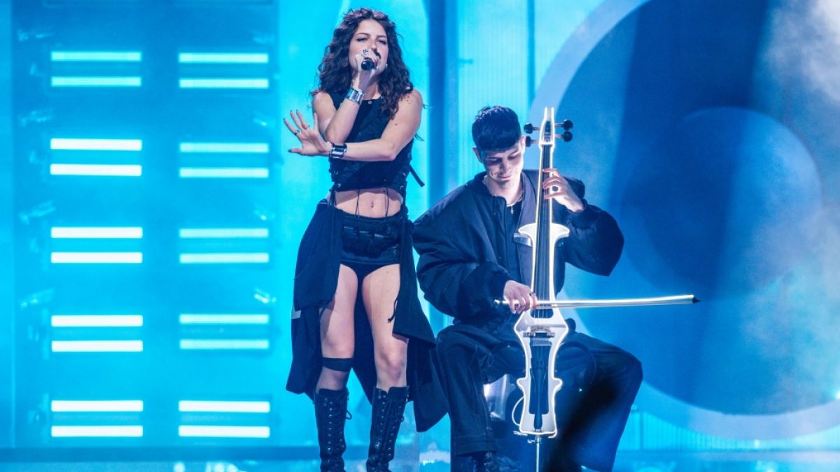 Abor & Tynna performen "Baller" auf der ESC-Bühne. Abor Tynna performen "Baller" auf der ESC-Bühne. (Foto)