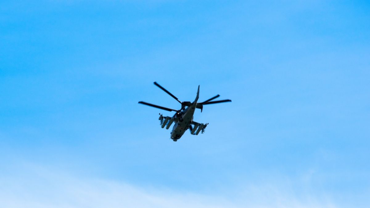 Eine ukrainische Einheit soll einen Russen-Hubschrauber zerstört haben (Symbolfoto). Eine ukrainische Einheit soll einen Russen-Hubschrauber zerstört haben (Symbolfoto). (Foto)