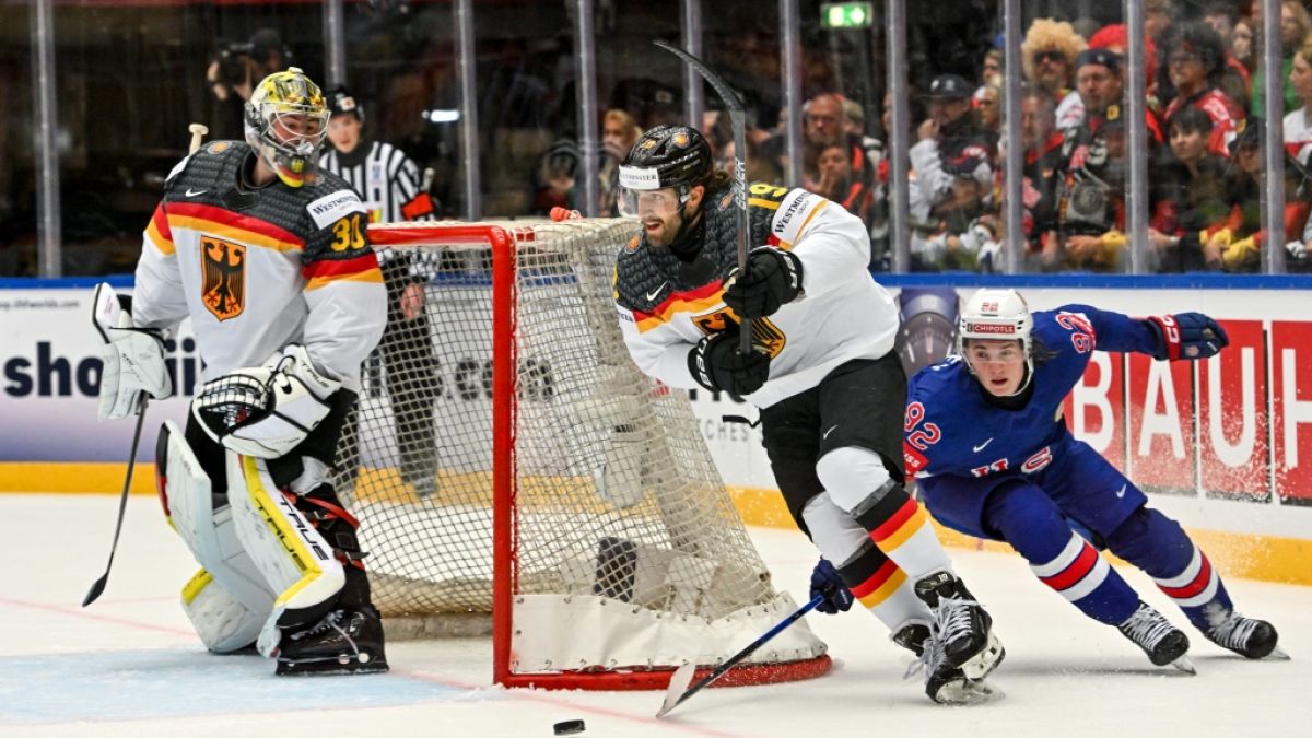 Das deutsche Eishockey-Team hat bei der WM gegen die USA verloren. Das deutsche Eishockey-Team hat bei der WM gegen die USA verloren. (Foto)
