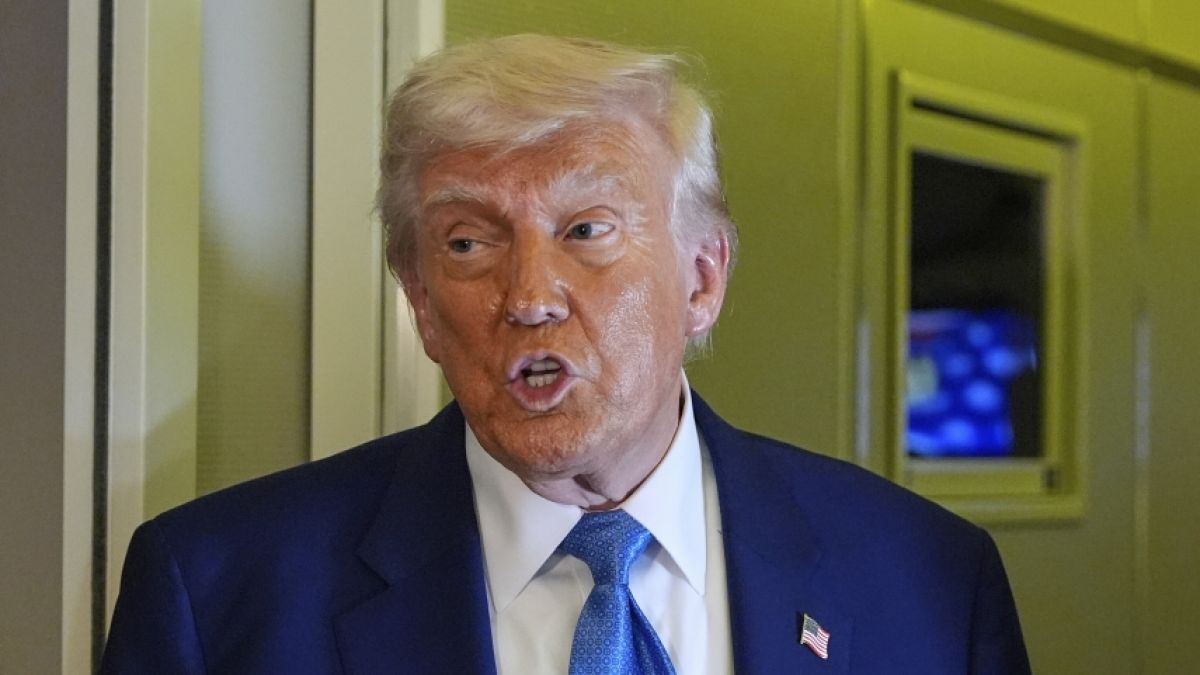 #Donald Trump: Vor laufender Kamera nicht  jungfräulich er dasjenige "Stickstoffgas-Wort"