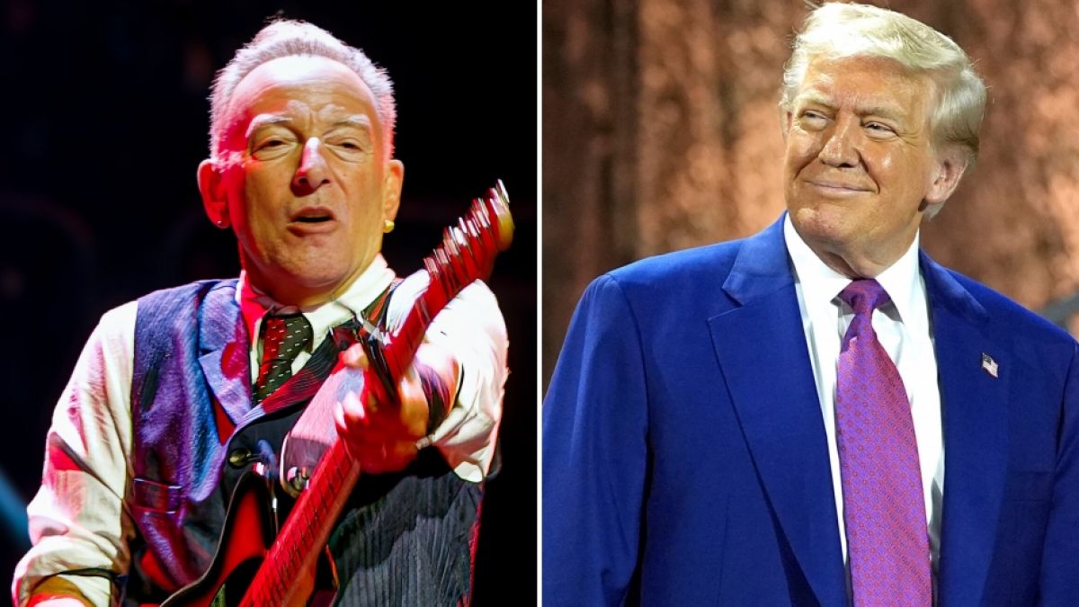 Donald Trump ätzt erneut gegen Bruce Springsteen. (Foto)