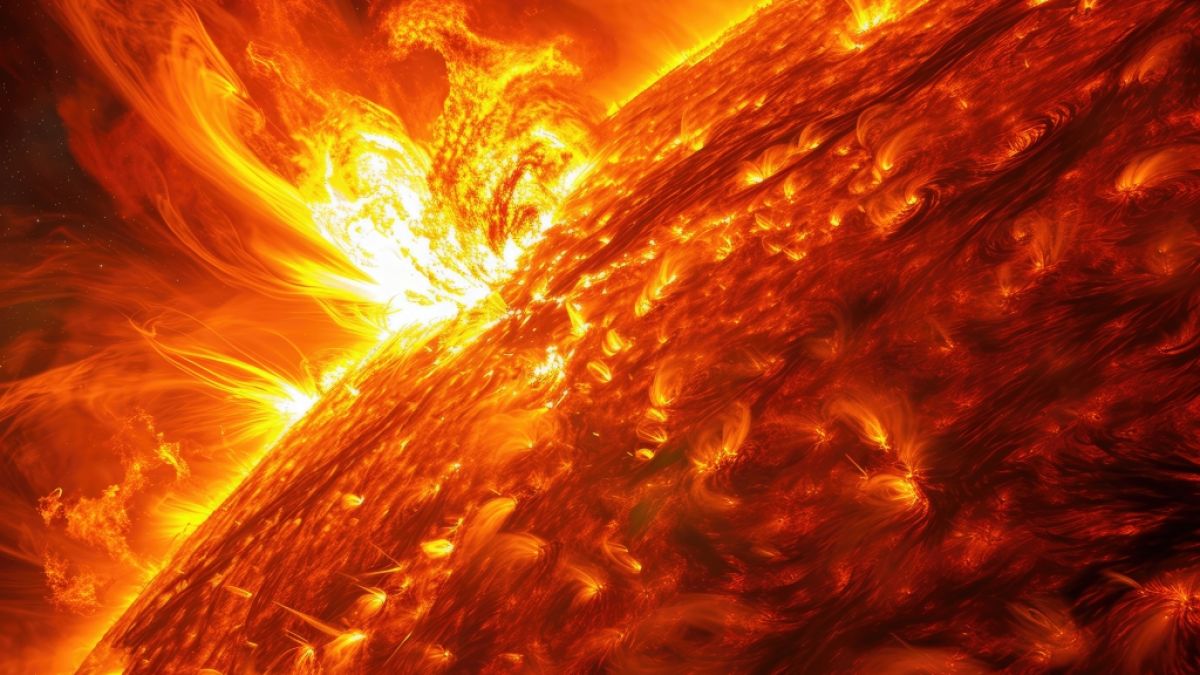 Die Sonnenaktivität ist derzeit auf ihrem höchsten Stand. (Foto)