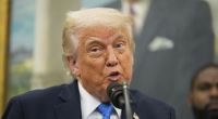 Donald Trump fiel mit einer vulgären Aussage im Kennedy Center auf.