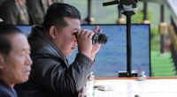 Kim Jong Un wütete nach einem Stapellauf-Unfall eines seiner Kriegsschiffe.