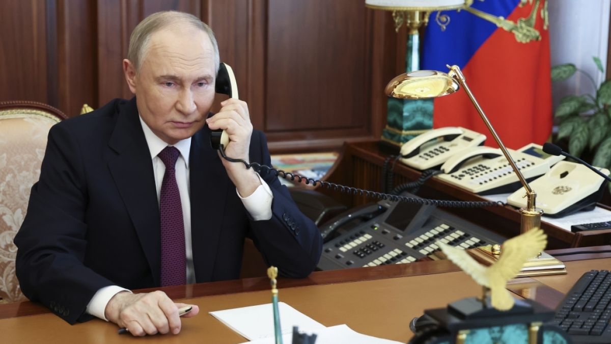 Wladimir Putin verschärft die Sicherheitsvorkehrungen in Moskau nach einem massiven Drohnen-Angriff der Ukraine - und plant eine Pufferzone in der Grenzregion Kursk. (Foto)