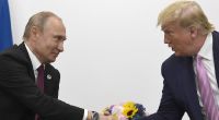 Wladimir Putin (links) spaltet Donald Trumps Anhänger.