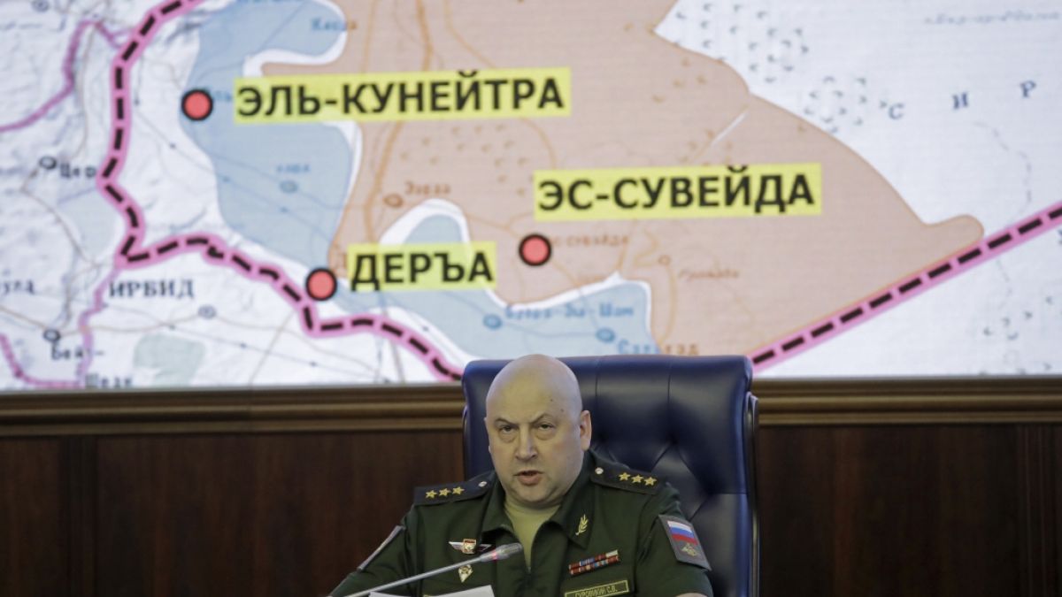 Sergei Surowikin, hier auf einem Foto von 2017, verschwand nach der gescheiterten Meuterei der Wagner-Söldnergruppe im Juni 2023 aus der Öffentlichkeit. Sergei Surowikin, hier auf einem Foto von 2017, verschwand nach der gescheiterten Meuterei der Wagner-Söldnergruppe im Juni 2023 aus der Öffentlichkeit. (Foto)