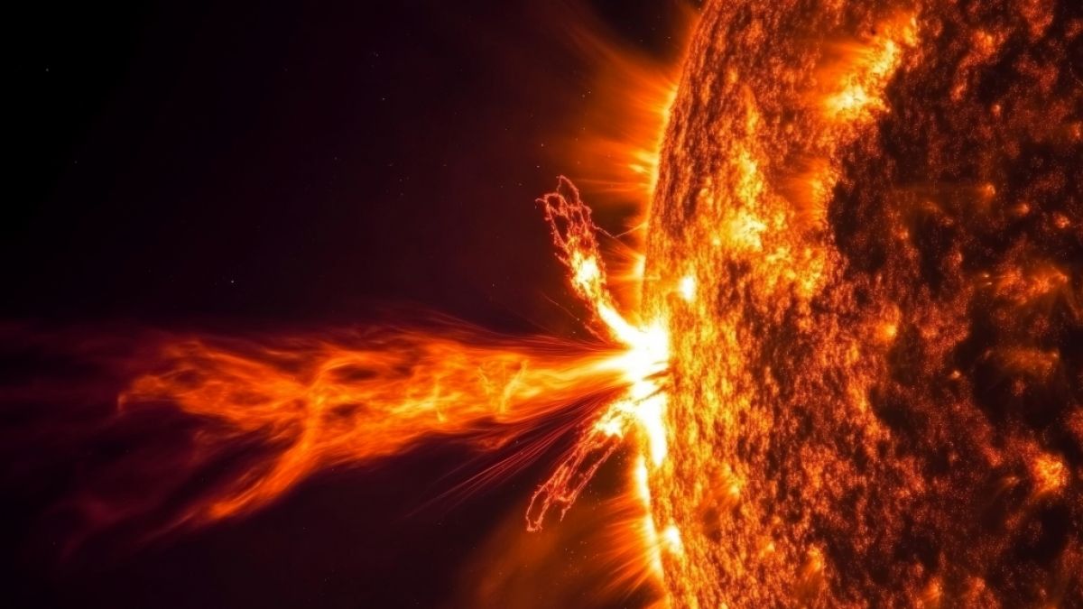 #Sonnensturm-Warnung am 01.06.2025: "Könnte sich solange bis hinaus G4 verstärken!" Polarlicht-Feuerwerk möglich