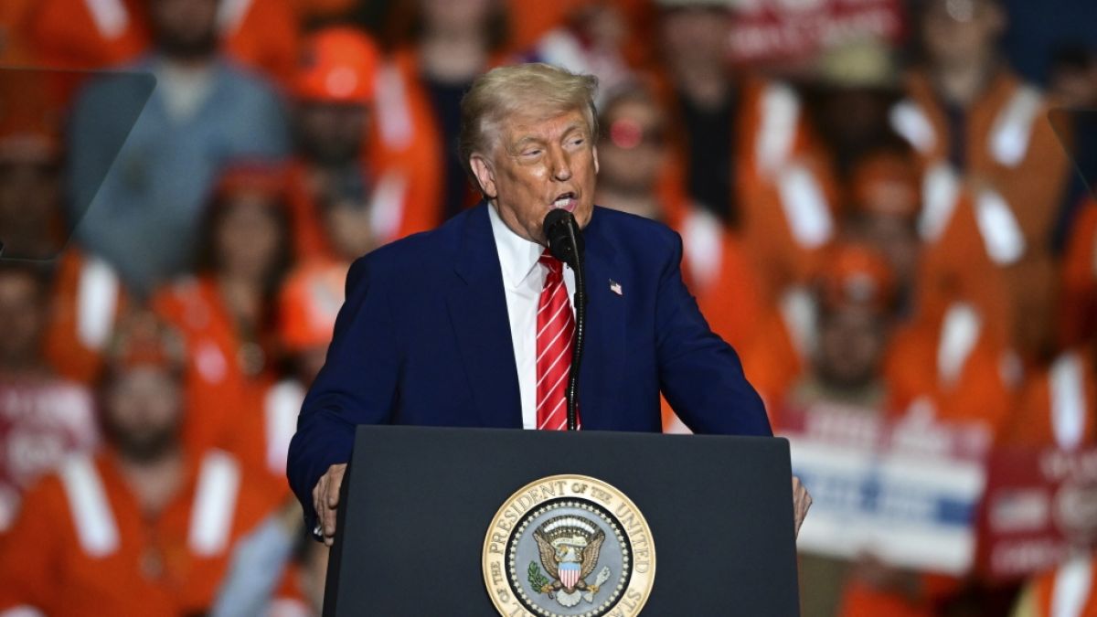 Donald Trump verbreitet krude Theorie über Joe Biden. Donald Trump verbreitet krude Theorie über Joe Biden. (Foto)