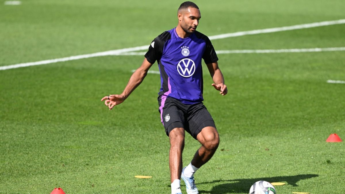 Abwehrspieler Jonathan Tah gibt für die deutsche Nationalmannschaft alles. (Foto)