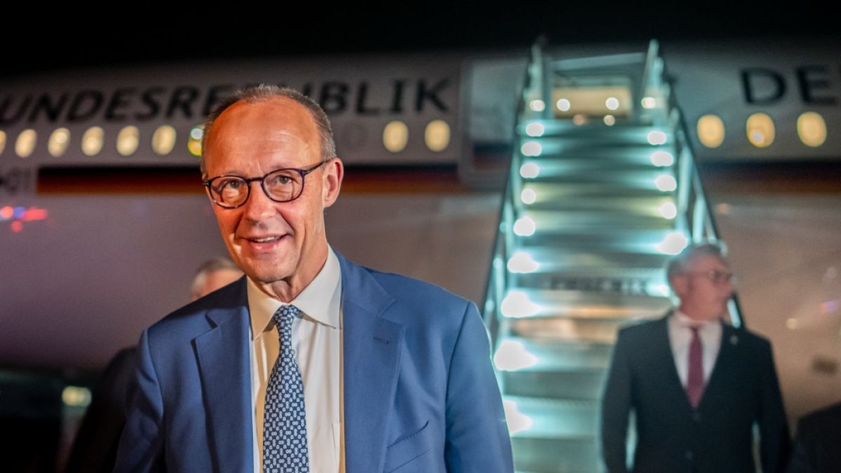 Friedrich Merz ist in Washington für ein Treffen mit US-Präsident Donald Trump gelandet. (Foto)