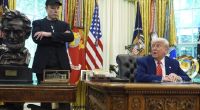 Elon Musk (links) hatte offenbar so gar keinen Bock auf eine Trennung vom Weißen Haus.