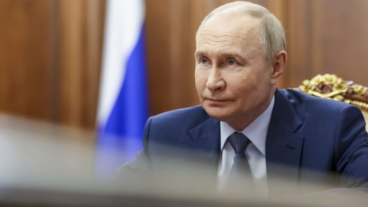 Wladimir Putin versucht seit Februar 2022, mit seinem unerbittlichen Angriffskrieg die Ukraine zu brechen - doch die Rückschläge reißen nicht ab. (Foto)