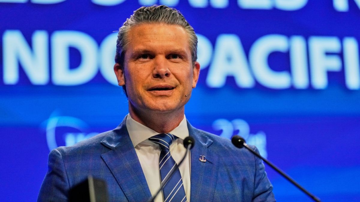 US-Verteidigungsminister Pete Hegseth kündigte kürzlich ein Abschreckungsmanöver gegen China an. (Foto)