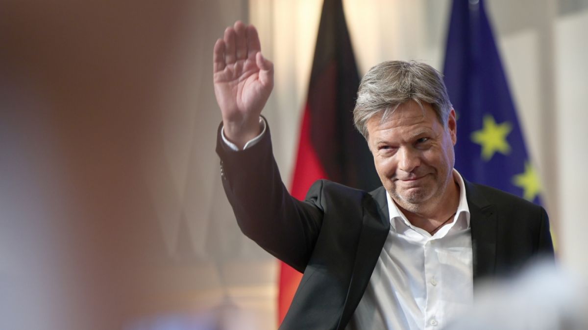 Zieht es Grünen-Politiker Robert Habeck in die USA? (Foto)