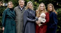Der niederländische König Willem-Alexander und seine Ehefrau Königin Máxima sorgen sich um ihre älteste Tochter Prinzessin Amalia (2.v.r.): Die Kronprinzessin muss operiert werden.