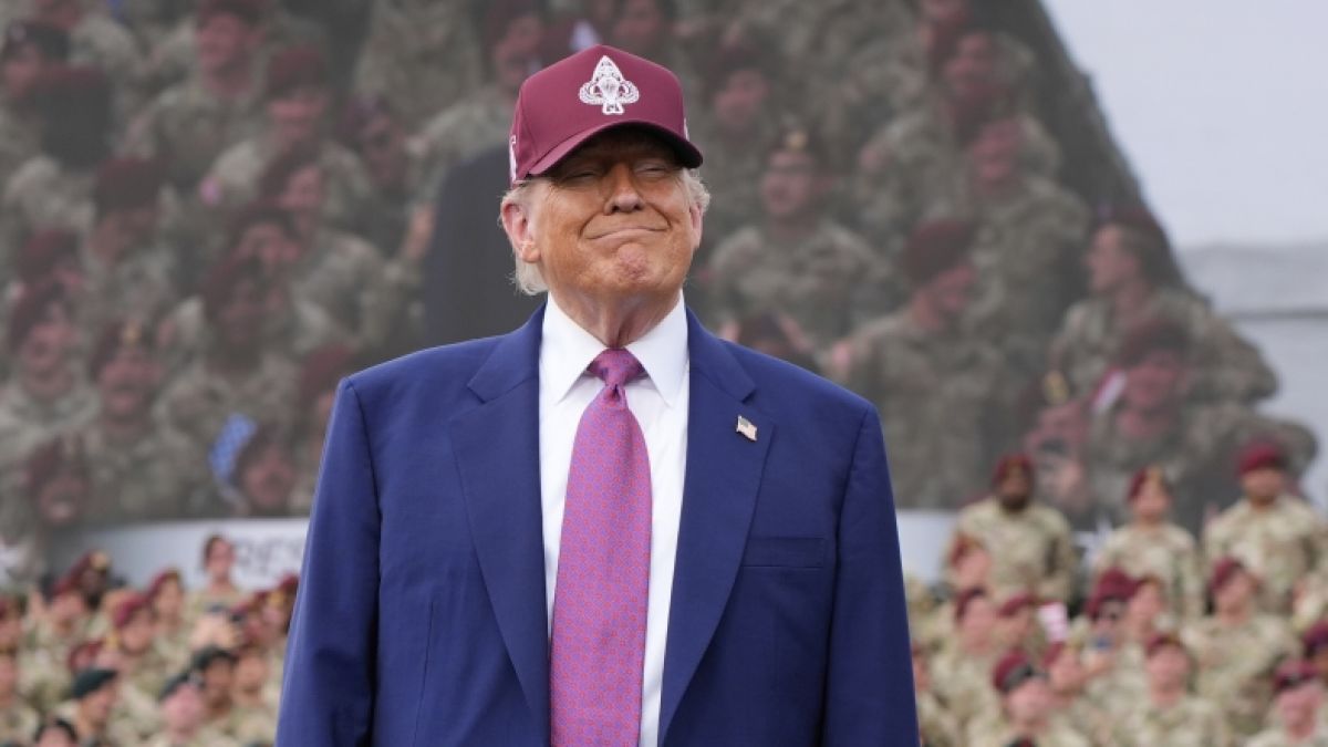 Donald Trump sorgt für eine Baby-Überraschung. Donald Trump sorgt für eine Baby-Überraschung. (Foto)