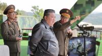 Kim Jong-un musste mit ansehen, wie ein neues Kriegsschiff bei seinem Stapellauf kenterte.