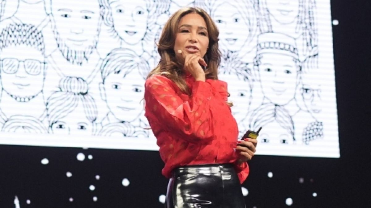 Neue Karriere-Aussichten für Verona Pooth: Bei der Digitalmesse OMR kündigte die Moderatorin ein neues TV-Projekt an.  (Foto)