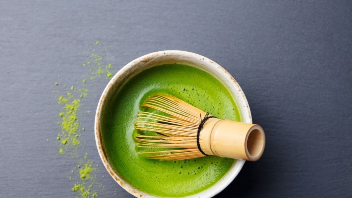 Der Chasen gehört zur traditionellen Matcha-Zubereitung dazu. Der Chasen gehört zur traditionellen Matcha-Zubereitung dazu. (Foto)