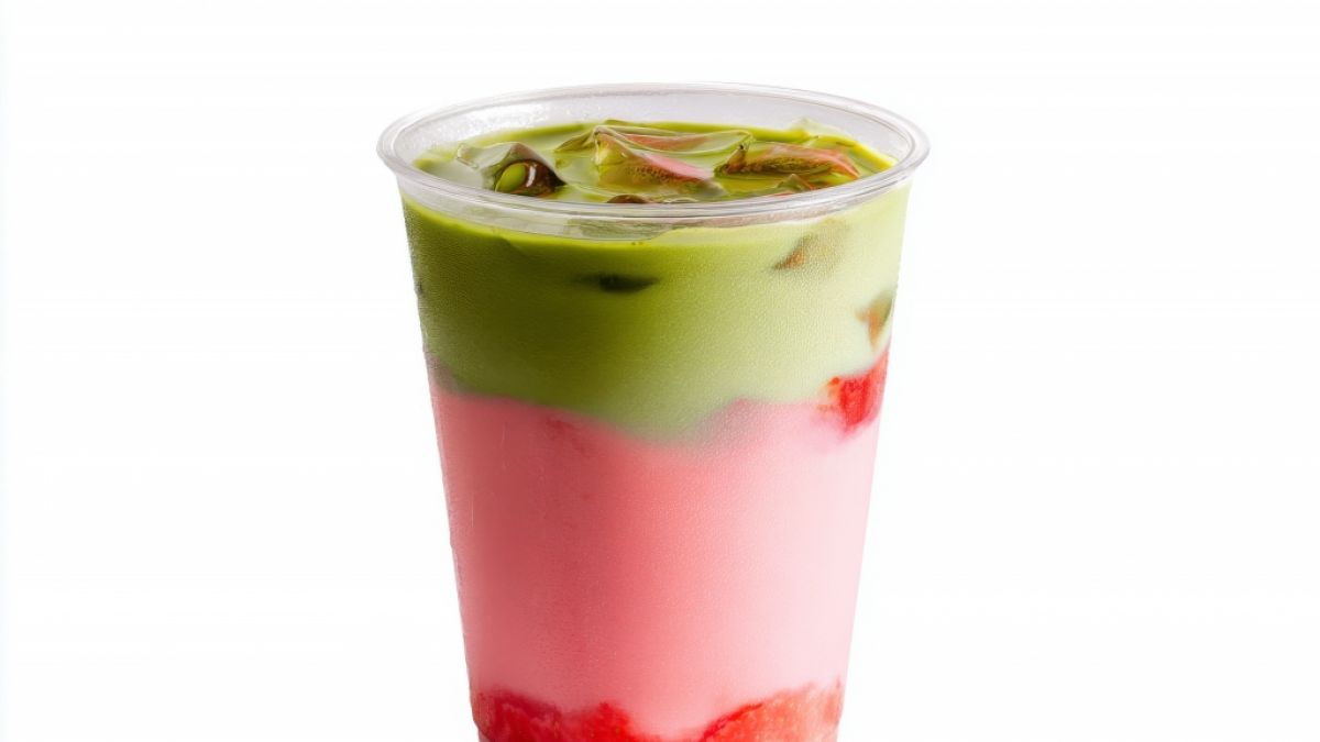 Strawberry Iced Matcha ist das Trend-Getränk des Sommers (Symbolfoto). Strawberry Iced Matcha ist das Trend-Getränk des Sommers (Symbolfoto). (Foto)