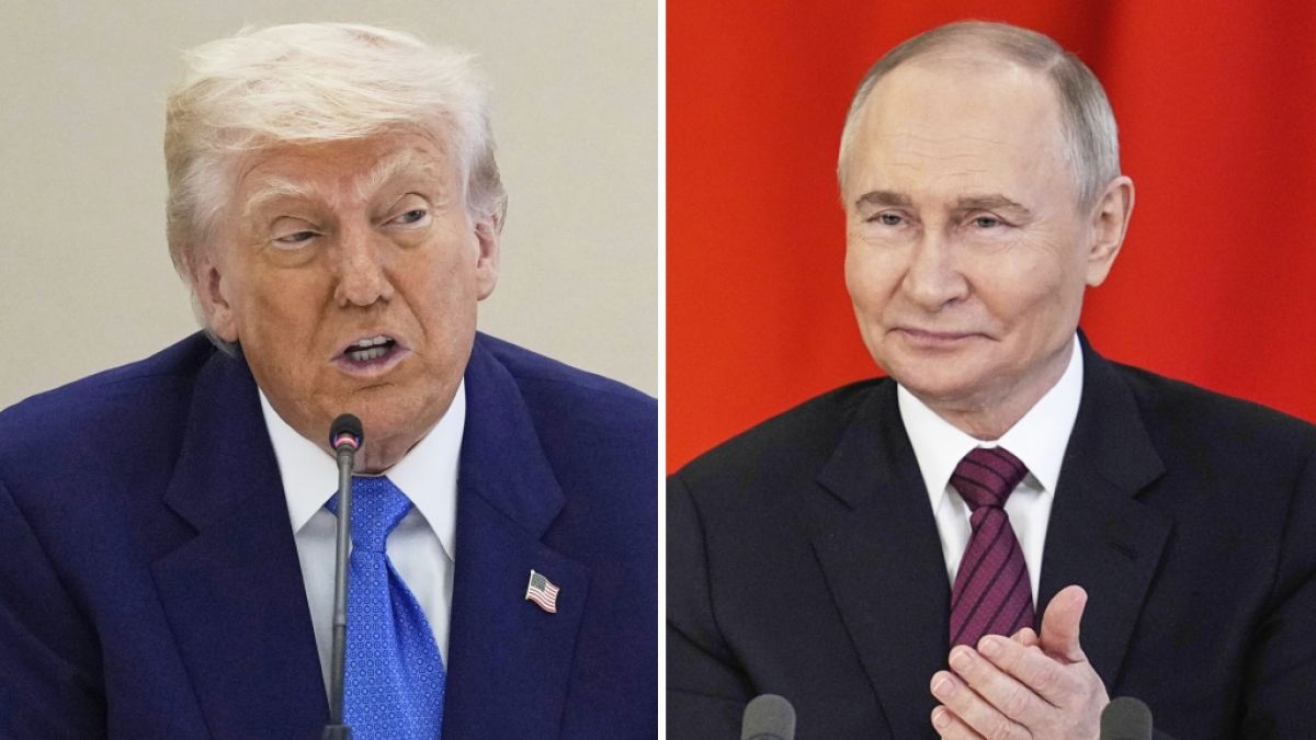 Wladimir Putin bietet sich als Vermittler zwischen Israel und Iran an - US-Präsident Donald Trump ist begeistert.  (Foto)